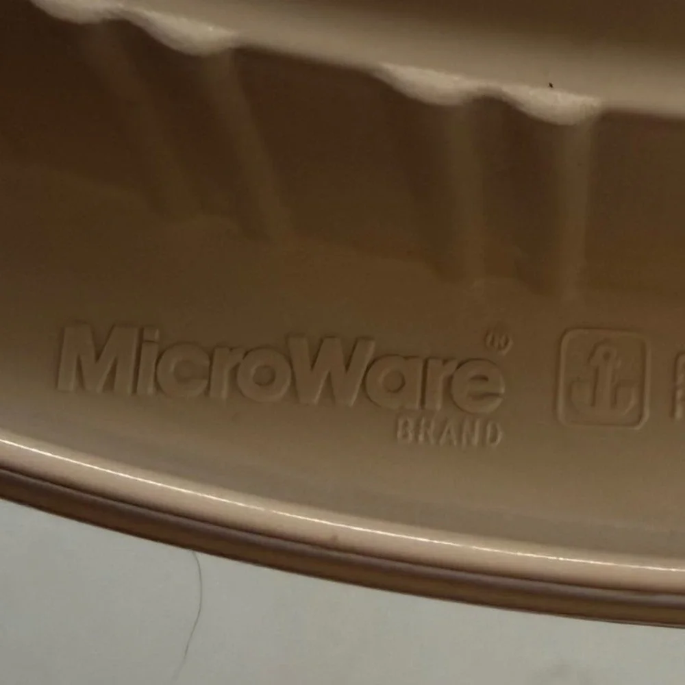Anchor‎ Hocking MicroWare All-Purpose Cooker Vintage Microwave cake Pan no tac